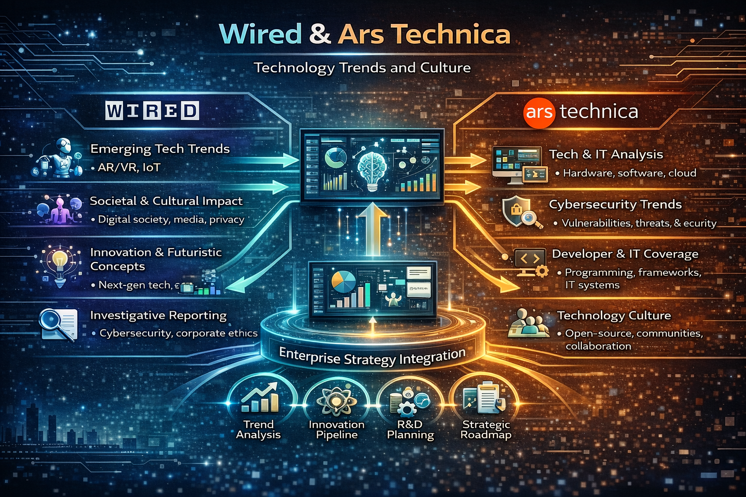 Wired & Ars Technica: Understanding Broader Technology Trends and Digital Culture